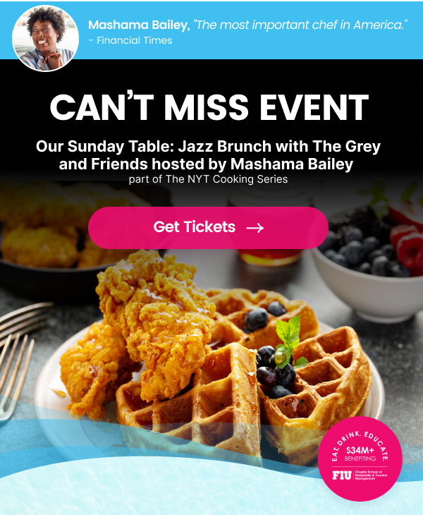 Our Sunday Table: Jazz Brunch with The Grey and Friends hosted by Mashama Bailey