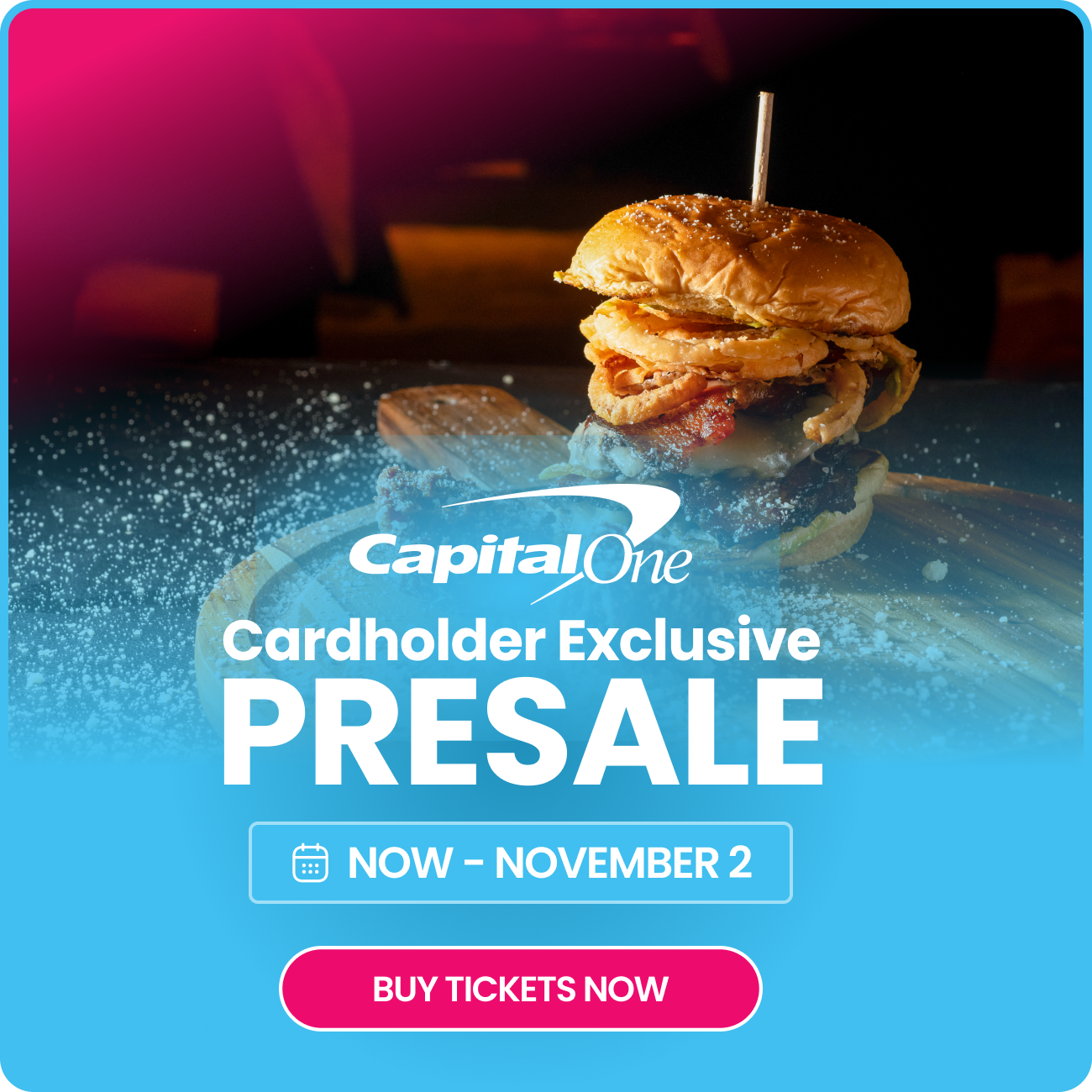 Capital One Presale Starts Now ?️