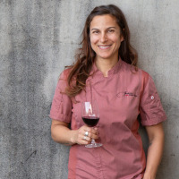 Tracey Shepos red jacket crop