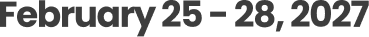 February 25-28, 2027