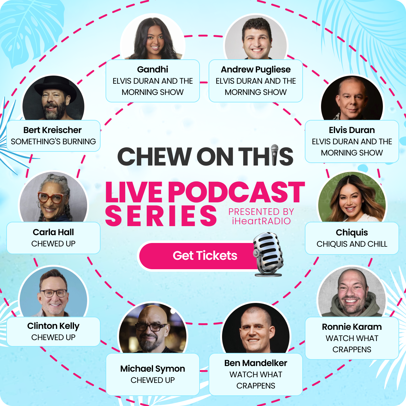 ?️ 5 Live Podcasts Take the Stage