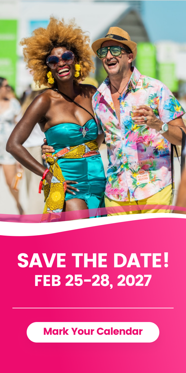 Save the Date SOBEWFF 2027 Sidebar