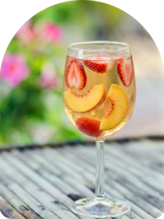 White Port Peach Sangria